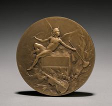 Medal (reverse), 1900s. Creator: Marie Alexandre Lucien Coudray (French, 1864-1932)