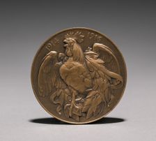 Medal (reverse), 1914-1916. Creator: Auguste Dujardin (French, 1847-1918)
