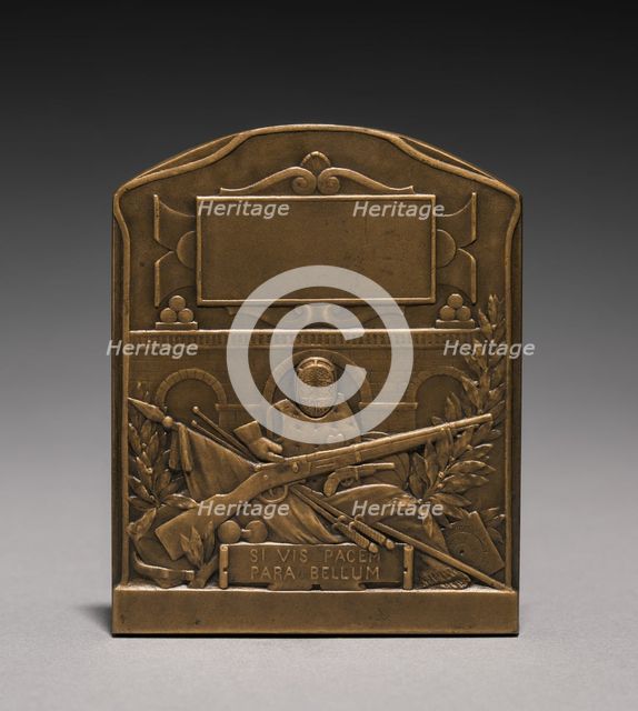 Medal (reverse), 1914-1918. Creator: Emile André Boisseau (French, 1842-1923).