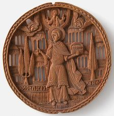 Medallion, 17th century (in the Byzantine style). Creator: Unknown