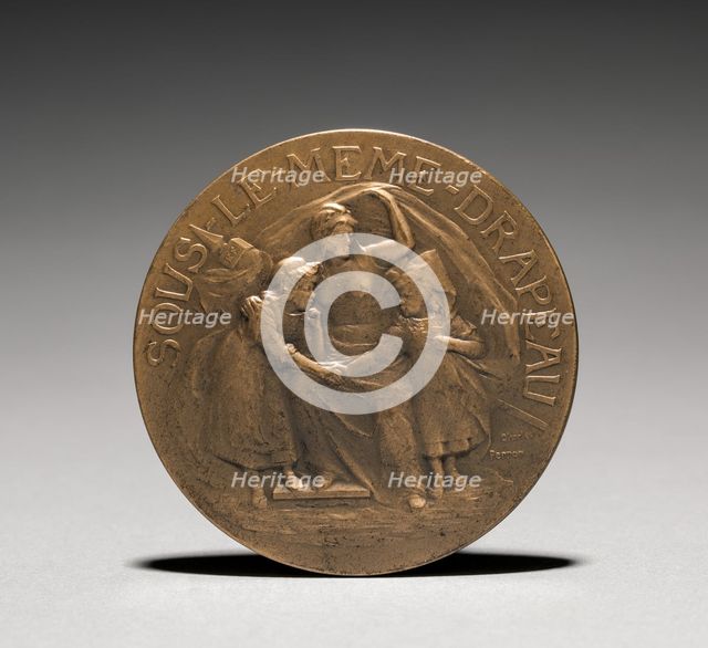 Medallion (obverse). Creator: Charles-Theodore Perron (French, 1862-1934).