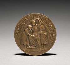 Medallion (obverse). Creator: Charles-Theodore Perron (French, 1862-1934)