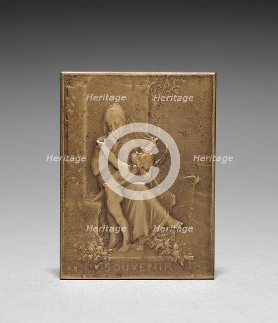 Medallion (obverse). Creator: Jules Dupré (French, 1811-1889).