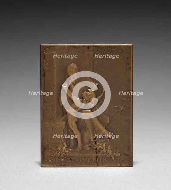 Medallion (obverse). Creator: Jules Dupré (French, 1811-1889).