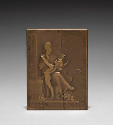 Medallion (obverse). Creator: Jules Dupré (French, 1811-1889)
