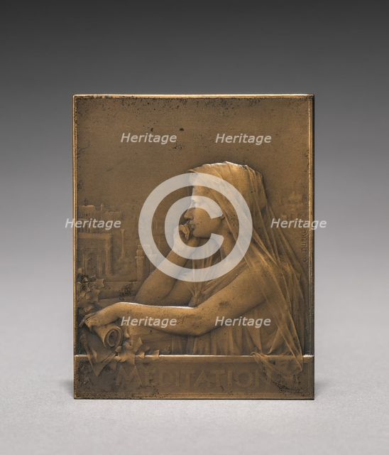 Medallion (obverse). Creator: Jules Dupré (French, 1811-1889).