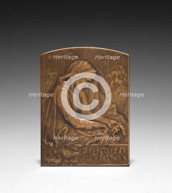 Medallion (obverse). Creator: Marie Alexandre Lucien Coudray (French, 1864-1932).