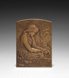 Medallion (obverse). Creator: Marie Alexandre Lucien Coudray (French, 1864-1932)