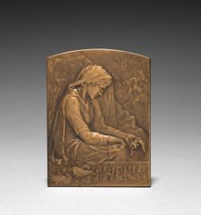 Medallion (obverse). Creator: Marie Alexandre Lucien Coudray (French, 1864-1932)
