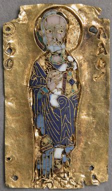 Medallion of St. Nicholas, Byzantine, 11th century. Creator: Unknown