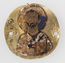 Medallion of St. John Chrysostom, Byzantine, 10th-11th century. Creator: Unknown