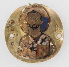 Medallion of St. John Chrysostom, Byzantine, 10th-11th century. Creator: Unknown