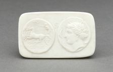 Medallion, Burslem, Early 19th century. Creator: Wedgwood