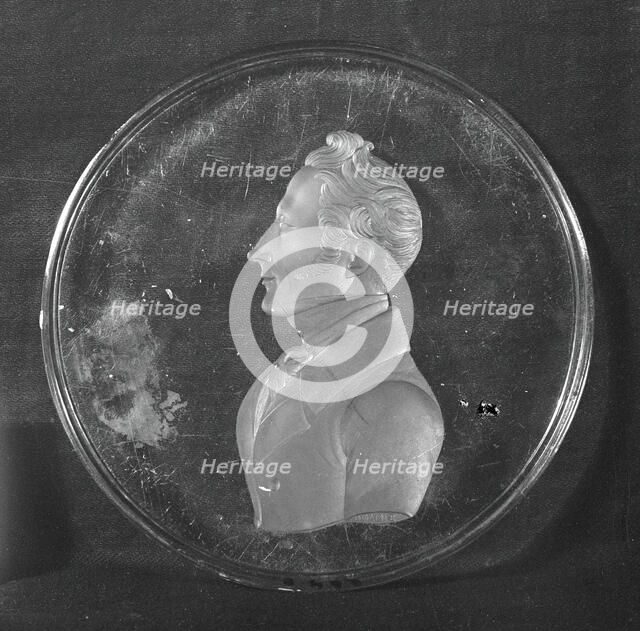 Medallion, Bohemia, c. 1830. Creator: Dominik Biemann.