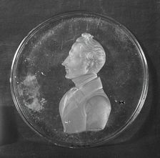 Medallion, Bohemia, c. 1830. Creator: Dominik Biemann