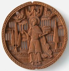 Medallion, European, 17th century (in the Byzantine style). Creator: Unknown