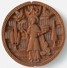 Medallion, European, 17th century (in the Byzantine style). Creator: Unknown