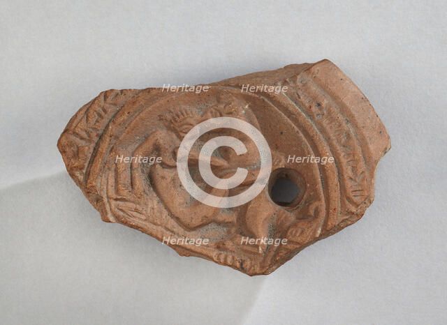 Medallion from a Lamp, 3rd century A.D. Creator: Unknown.