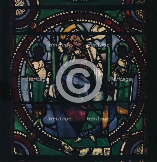 'Medallion from the Church of St. Mary and All Saints', 1925. Artist: Unknown.