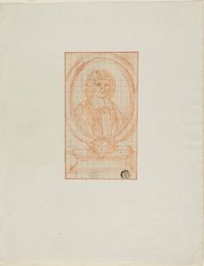 Medallion Portrait of a Clergyman, n.d. Creator: Bernard Picart