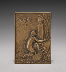 Medallion (reverse), 1903. Creator: Jules Dupré (French, 1811-1889)