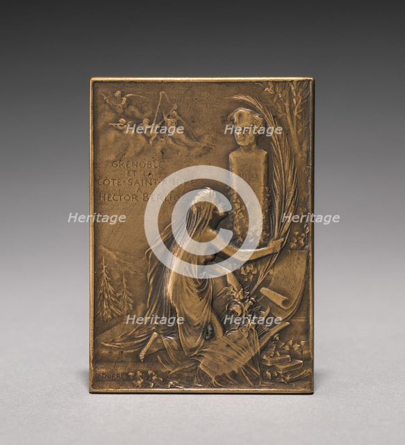 Medallion (reverse), 1903. Creator: Jules Dupré (French, 1811-1889).