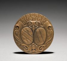 Medallion (reverse). Creator: Charles-Theodore Perron (French, 1862-1934)