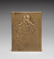 Medallion (reverse). Creator: Jules Dupré (French, 1811-1889)