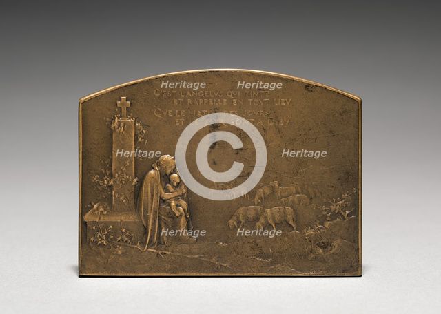 Medallion (reverse). Creator: Jules Dupré (French, 1811-1889).