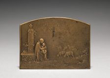Medallion (reverse). Creator: Jules Dupré (French, 1811-1889)