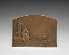 Medallion (reverse). Creator: Jules Dupré (French, 1811-1889)