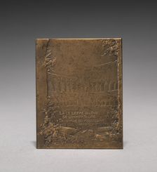 Medallion (reverse). Creator: Jules Dupré (French, 1811-1889)