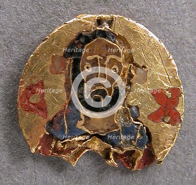 Medallion with Christ, Byzantine, 11th century. Creator: Unknown.