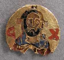 Medallion with Christ, Byzantine, 11th century. Creator: Unknown