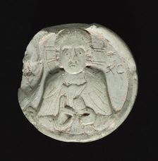 Medallion with Christ, c. 1200-1400. Creator: Unknown