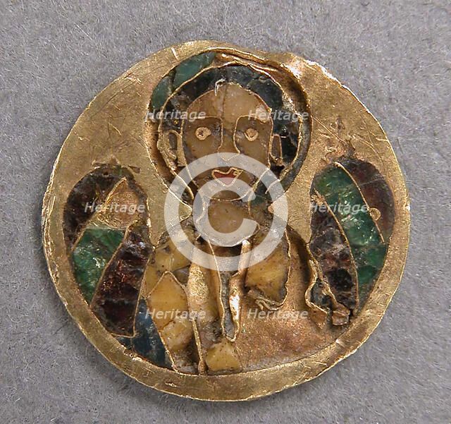 Medallion with an Archangel, Byzantine, 11th century. Creator: Unknown.