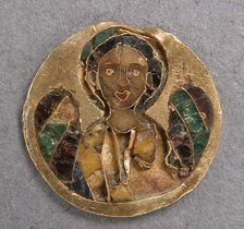 Medallion with an Archangel, Byzantine, 11th century. Creator: Unknown