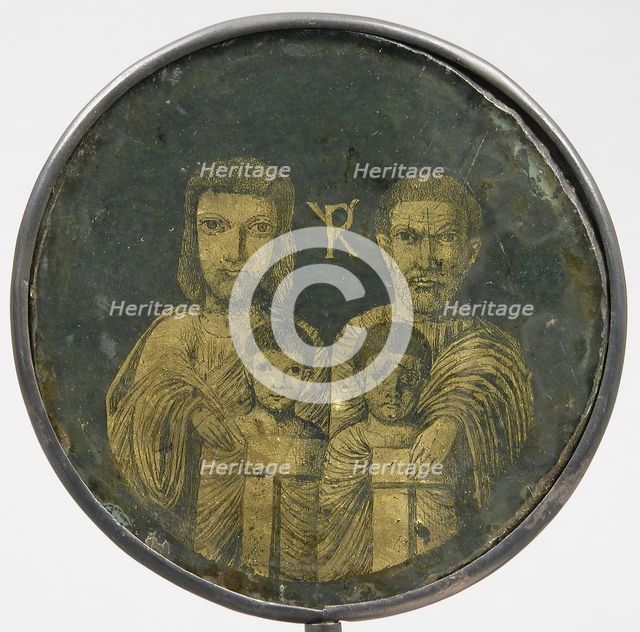 Medallion with Family Portrait, Italian, 18th century (4th century style). Creator: Unknown.