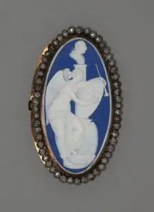 Medallion with "Health is Restored", Burslem, Late 18th century. Creator: Wedgwood