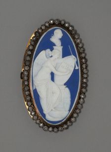 Medallion with "Health is Restored", Burslem, Late 18th century. Creator: Wedgwood