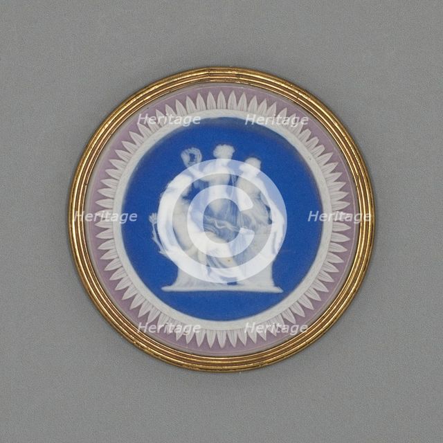 Medallion with Sacrifice to Hygieia, Burslem, Late 18th century. Creator: Wedgwood.