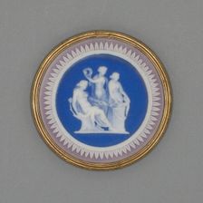 Medallion with Sacrifice to Hygieia, Burslem, Late 18th century. Creator: Wedgwood