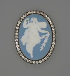 Medallion with Spring, Burslem, Late 18th century. Creator: Wedgwood