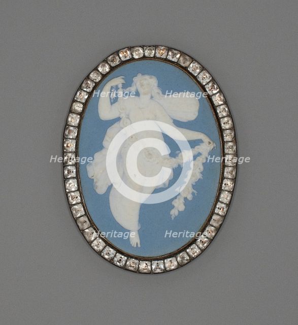 Medallion with Spring, Burslem, Late 18th century. Creator: Wedgwood.