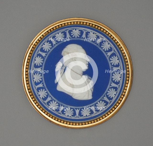Medallion with Portrait of Comte de Mirabou, Burslem, Late 18th century. Creator: Wedgwood.
