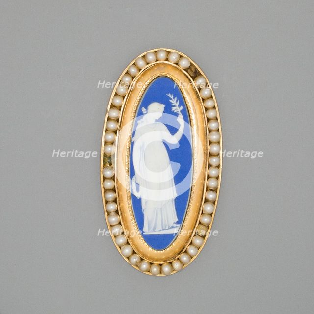 Medallion with Peace, Burslem, Late 18th century. Creator: Wedgwood.