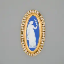 Medallion with Peace, Burslem, Late 18th century. Creator: Wedgwood