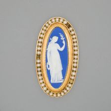Medallion with Peace, Burslem, Late 18th century. Creator: Wedgwood
