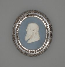Medallion with Plato, Burslem, Late 18th century. Creator: Wedgwood