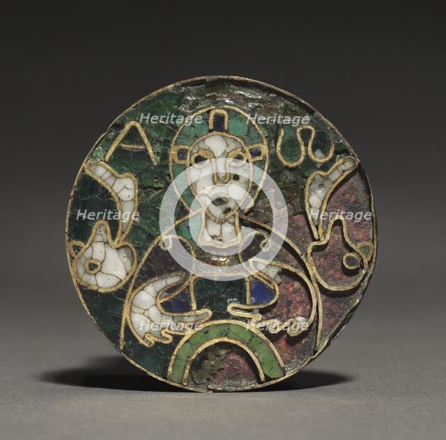 Medallion with the Bust of Christ ("The Cumberland Medallion")…, late 700s. Creator: Unknown.